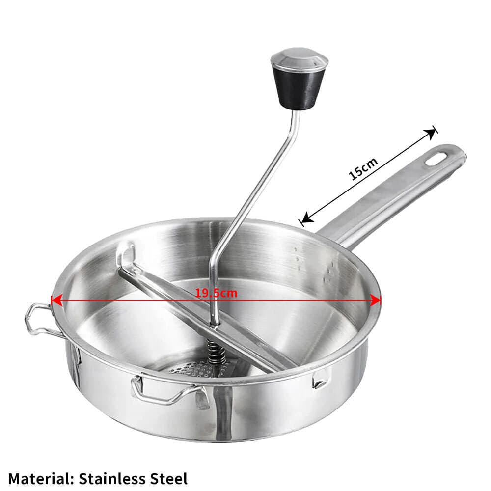Vegetable Mill Stainless Steel Tomato Press Food Grinder For Home Kitchen OY 2