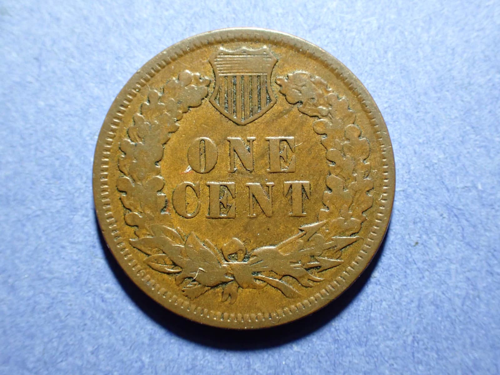 1878 Indian Cent  VG 2