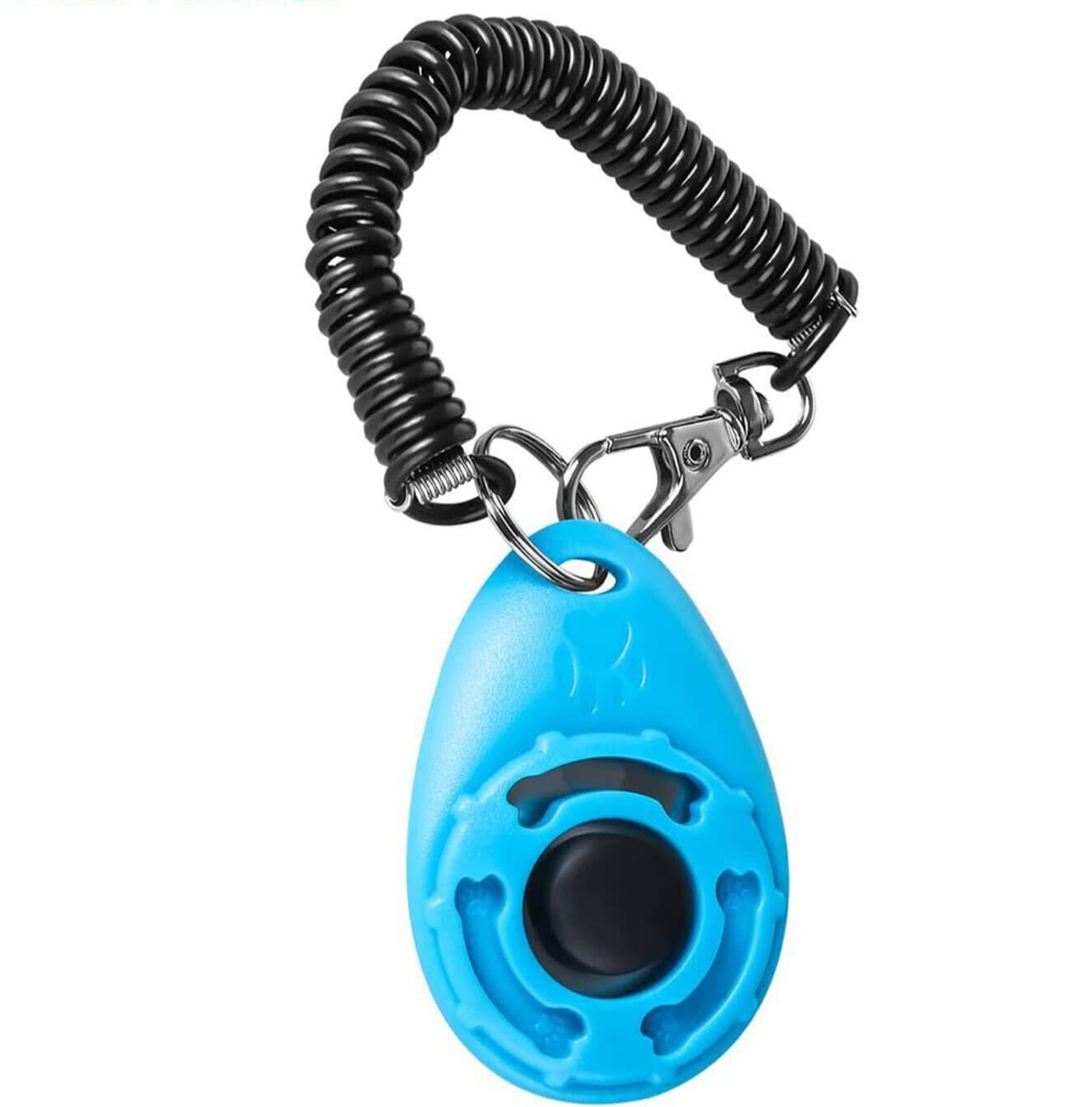 Pet Dog Behavioral Training Clicker With Wrist Strap Durable Lightweight New 2