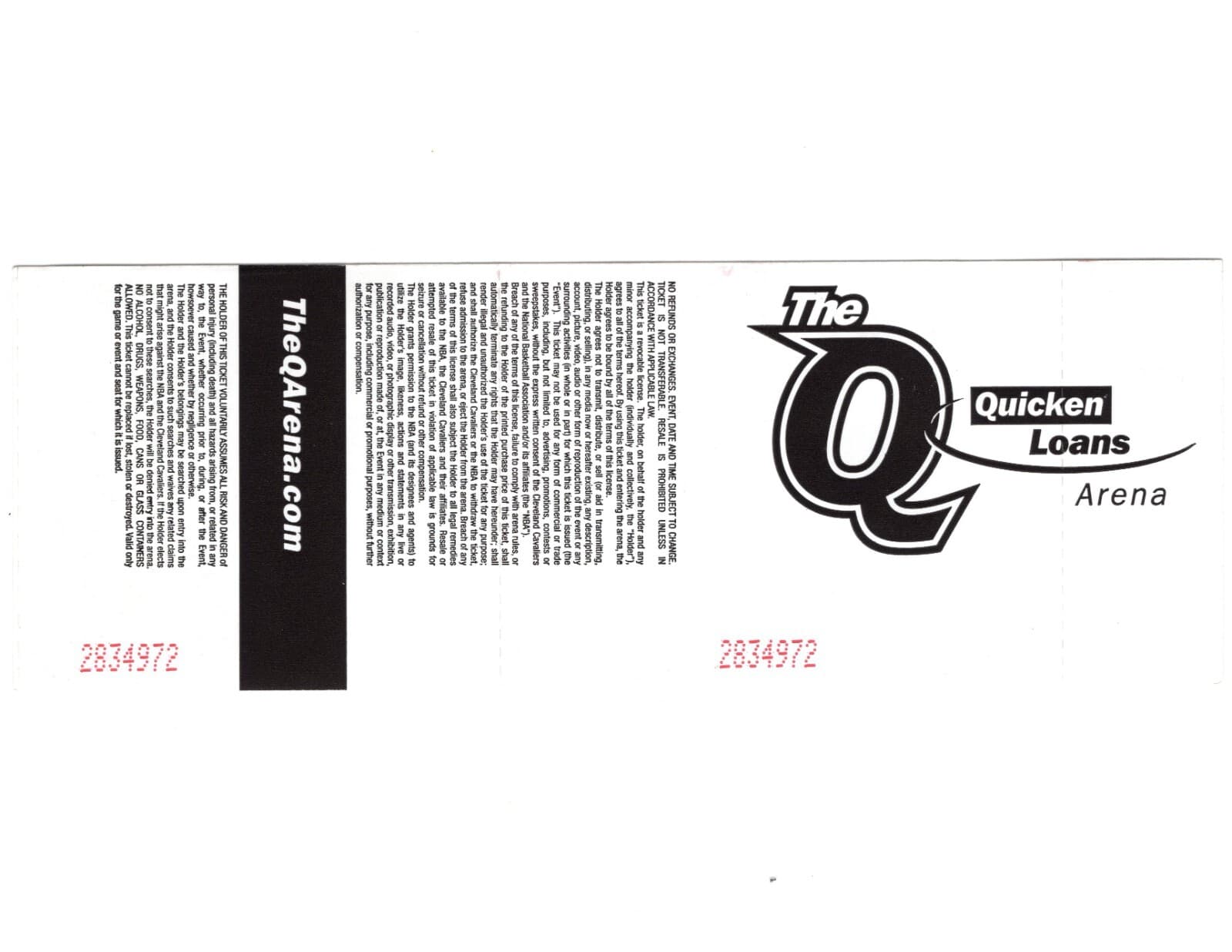 KENNY CHESNEY Concert Ticket Stub CLEVELAND OH 7/9/15 THE BIG REVIVAL TOUR Rare 2