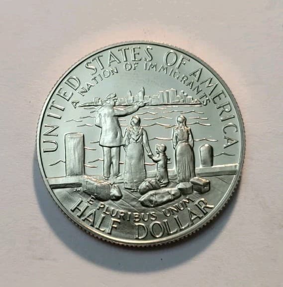 1986 Statue of Liberty Uncirculated Clad Half Dollar - Coin Only 4