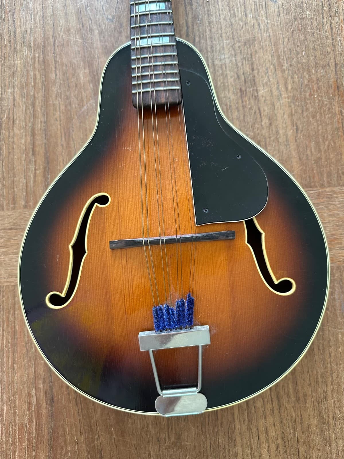 HOFNER Vintage Mandolin Genuine Original F Holes Sunburst Made in Germany 3