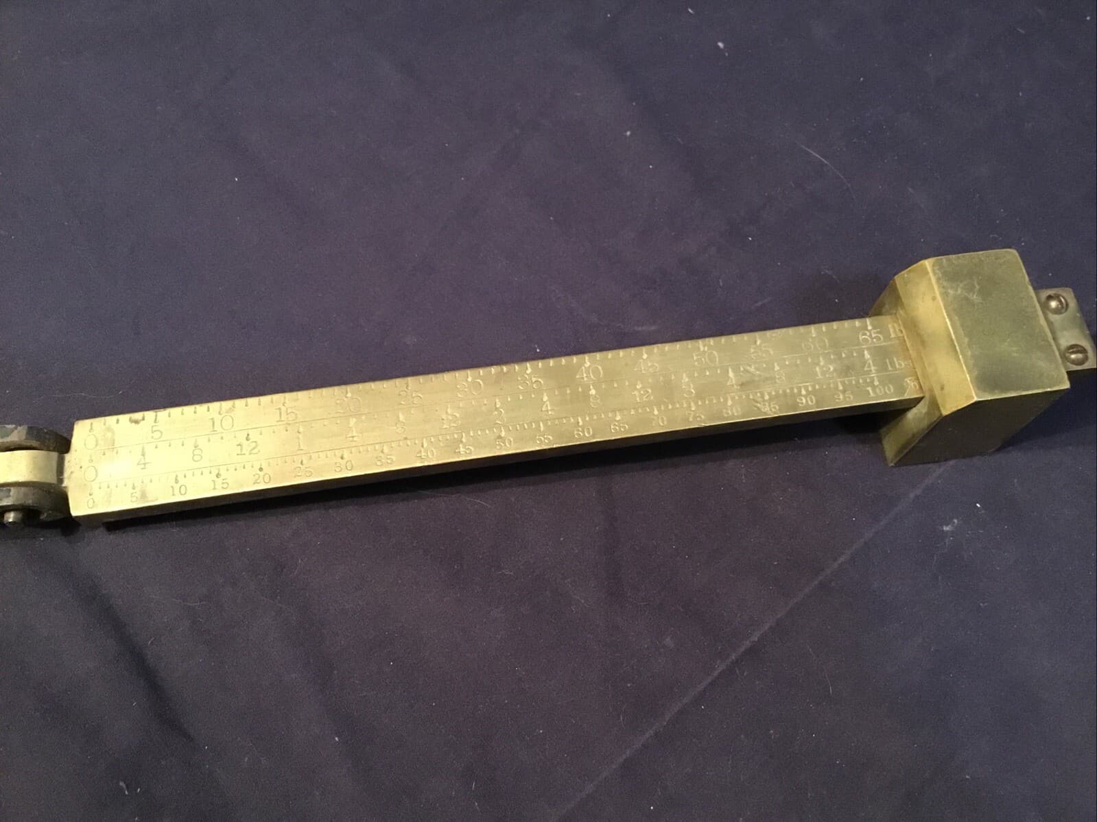 2 Brass Winchester/Fairbanks Bushel Grain Scales Numbers 6 & 222 + One Other 3