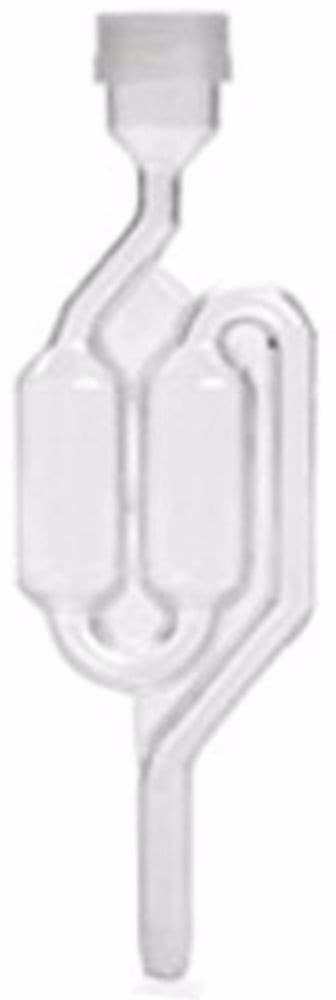 Home Brew Ohio 1 Gallon Jug W/TwinBubble Airlock,Polyseal Lid,#6.5 drilled 5