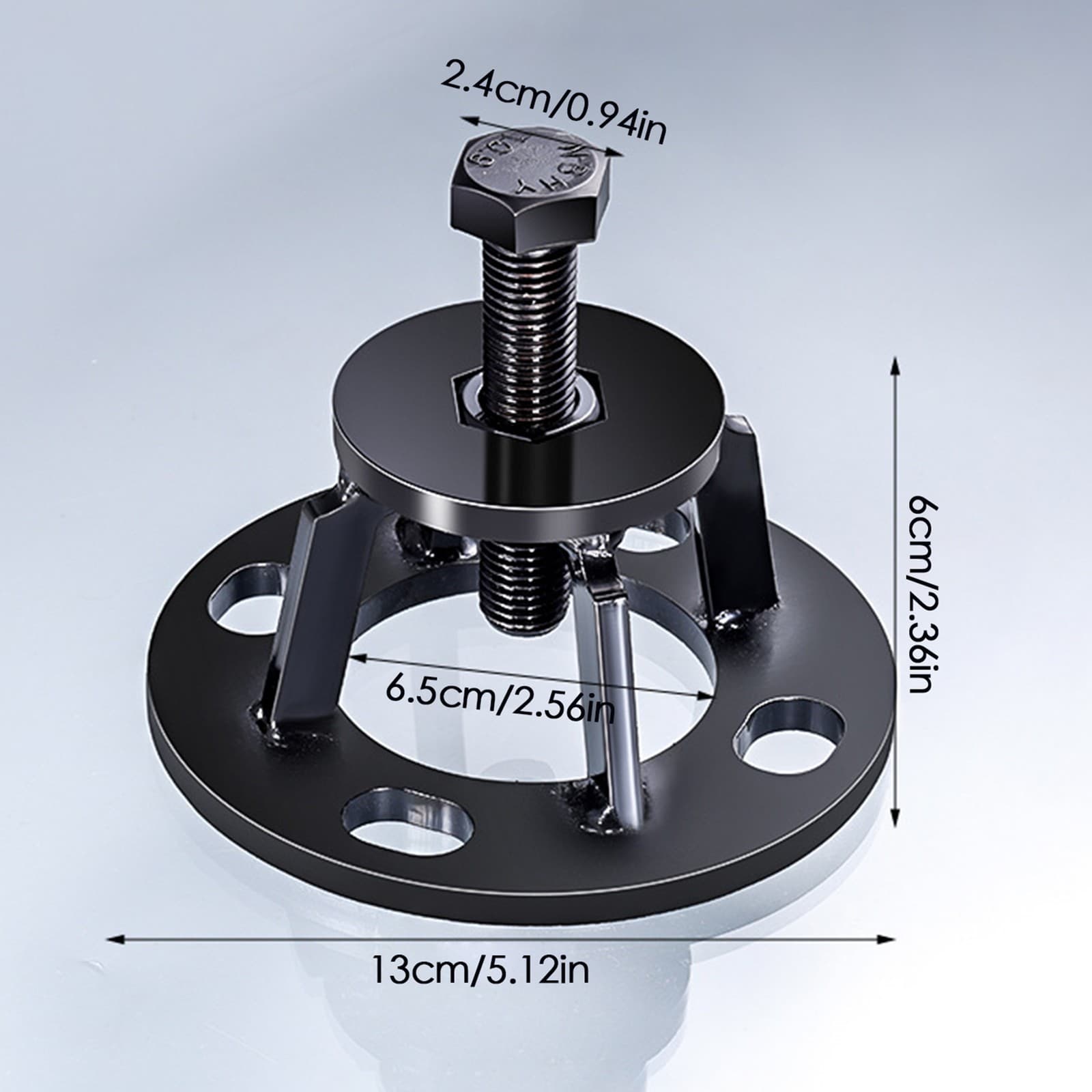 Brake Drum Puller Carbon Steel Labor-Saving Puller Drum Brake Hub 3