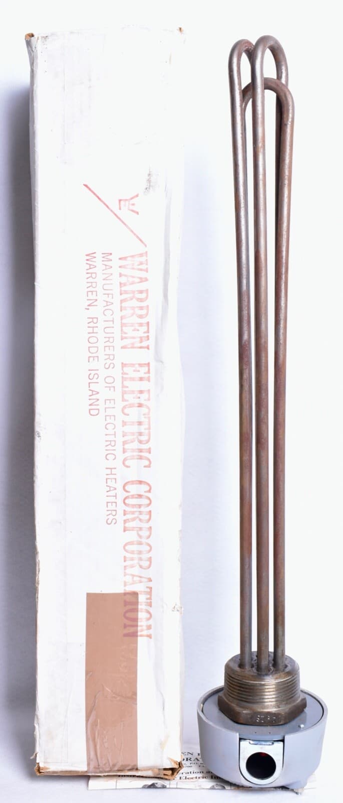 Warren Electric Screw Plug Immersion Flanged Heater 3Ph  XRS-4.5-3-23-Y*3