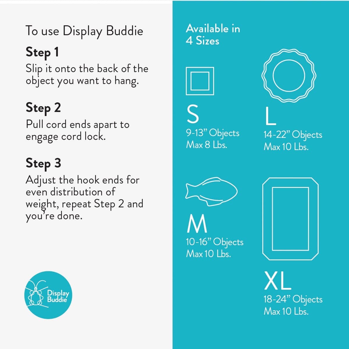 Display Buddie Large Adjustable Plate Hanger for Round Plates, Platters, Bowls 4