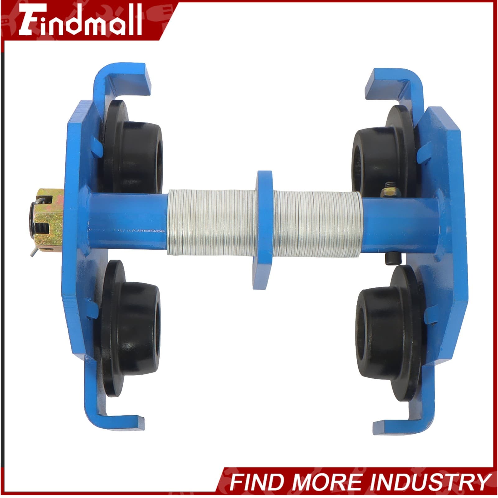 Findmall 4400 lbs/2 Ton I-Beam Hand Trolley Alloy Steel 65-180mm Adjustable 3