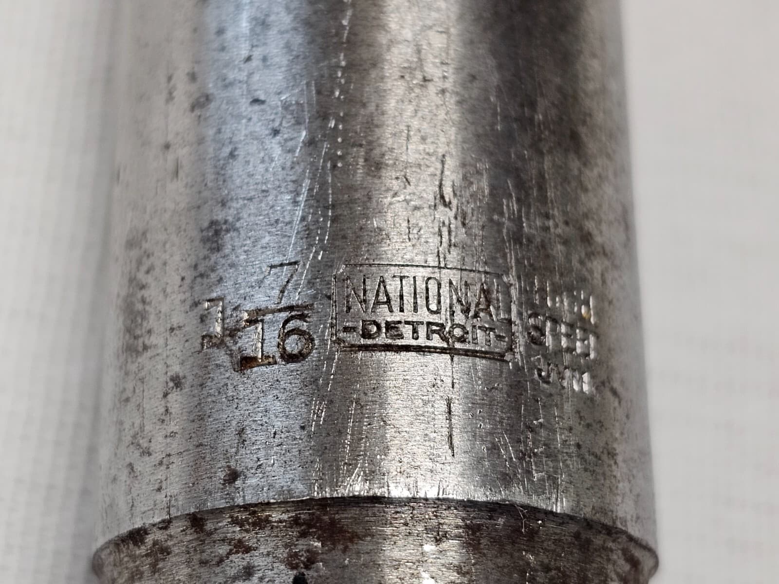 National 1-7/16" HS Morse Taper Machine Milling Reamer Straight 10 Flute Bit 4