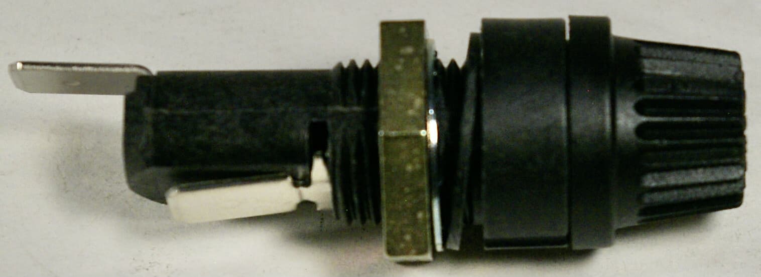 LITTELFUSE FUSEHOLDER H342858L  3AG/3AB 20 AMP 250V 1/4" Q.C.  Lot of 5 3