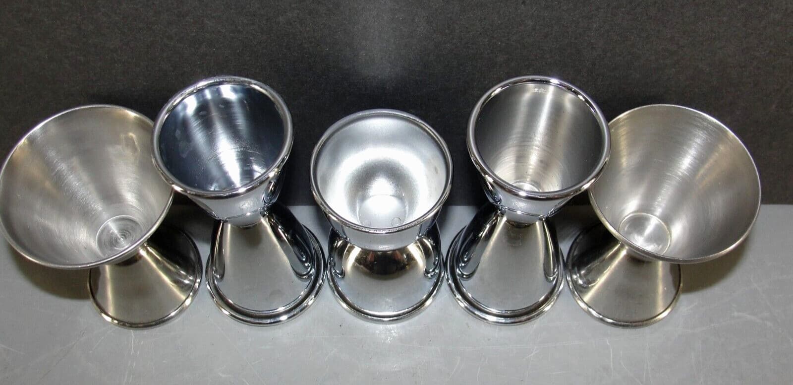 JIGGER LOT 5 🍹 COCKTAIL DRINK SPIRIT MIXER MEASURE CUP DOUBLE SHOT BAR TOOL 2