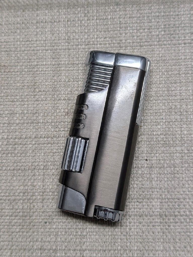 COLIBRI lighter QUANTUM sst wind-resistant stystem CHROME metal w/ BOX 2