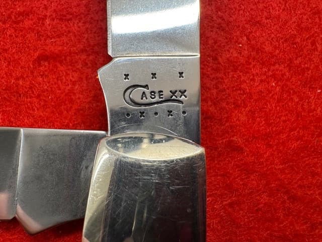 UNCOMMON CASE XX 6375 CV LARGE STOCKMAN, SCRIMSHAWED SCALE (428) 6