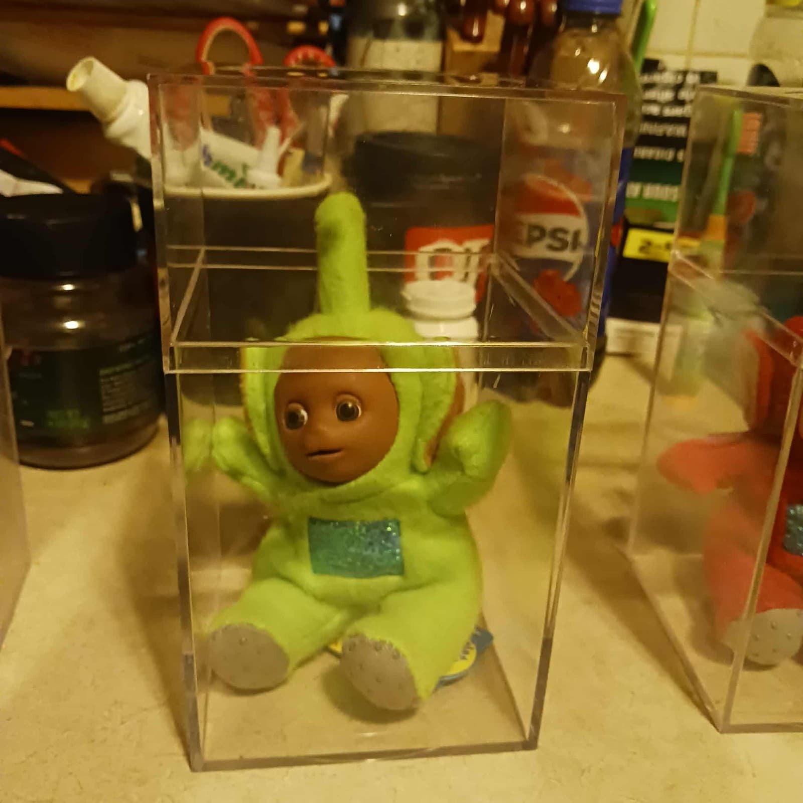 1996 Teletubbies Plush Set of 4 MINT IN CASES – Golden Bear UK –  3