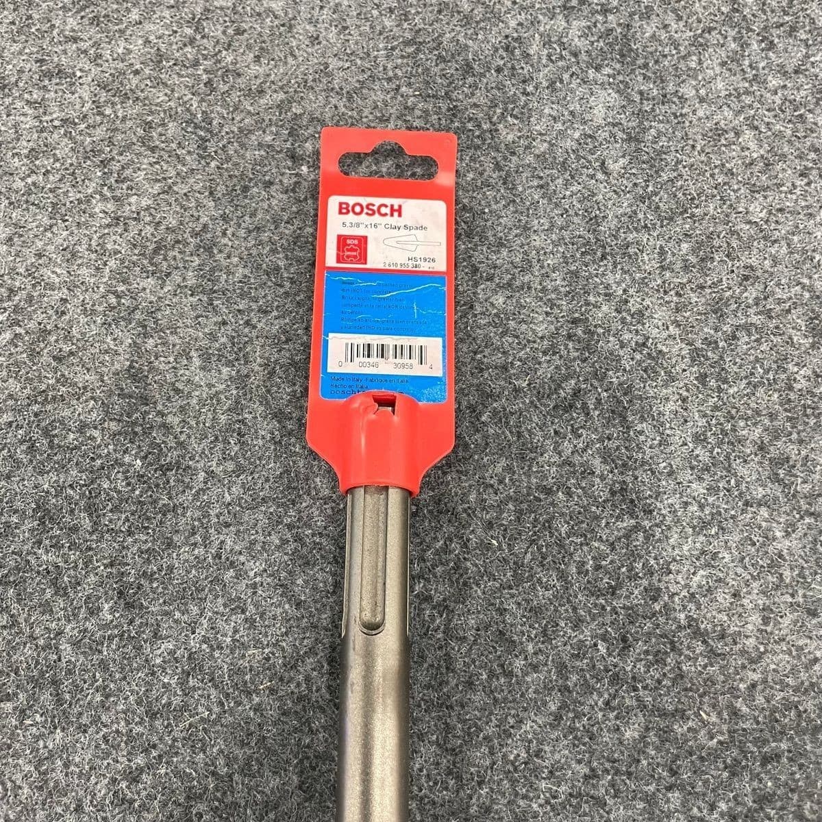 Bosch HS1926 SDS-Max Clay Spade 5-3/8" x 16" – Made in Italy 5