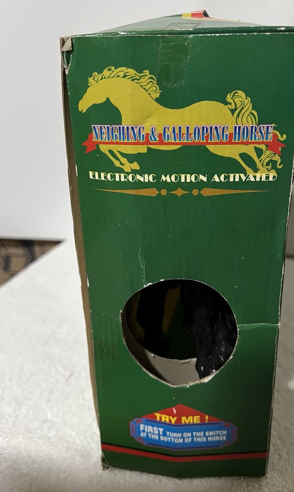 Electronic Motion Activated Neighing & Galloping Horse 5