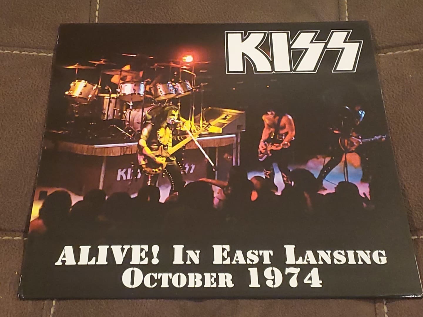 KISS Live Record 1974 The Hotter Than Hell Tour LP Vinyl 2