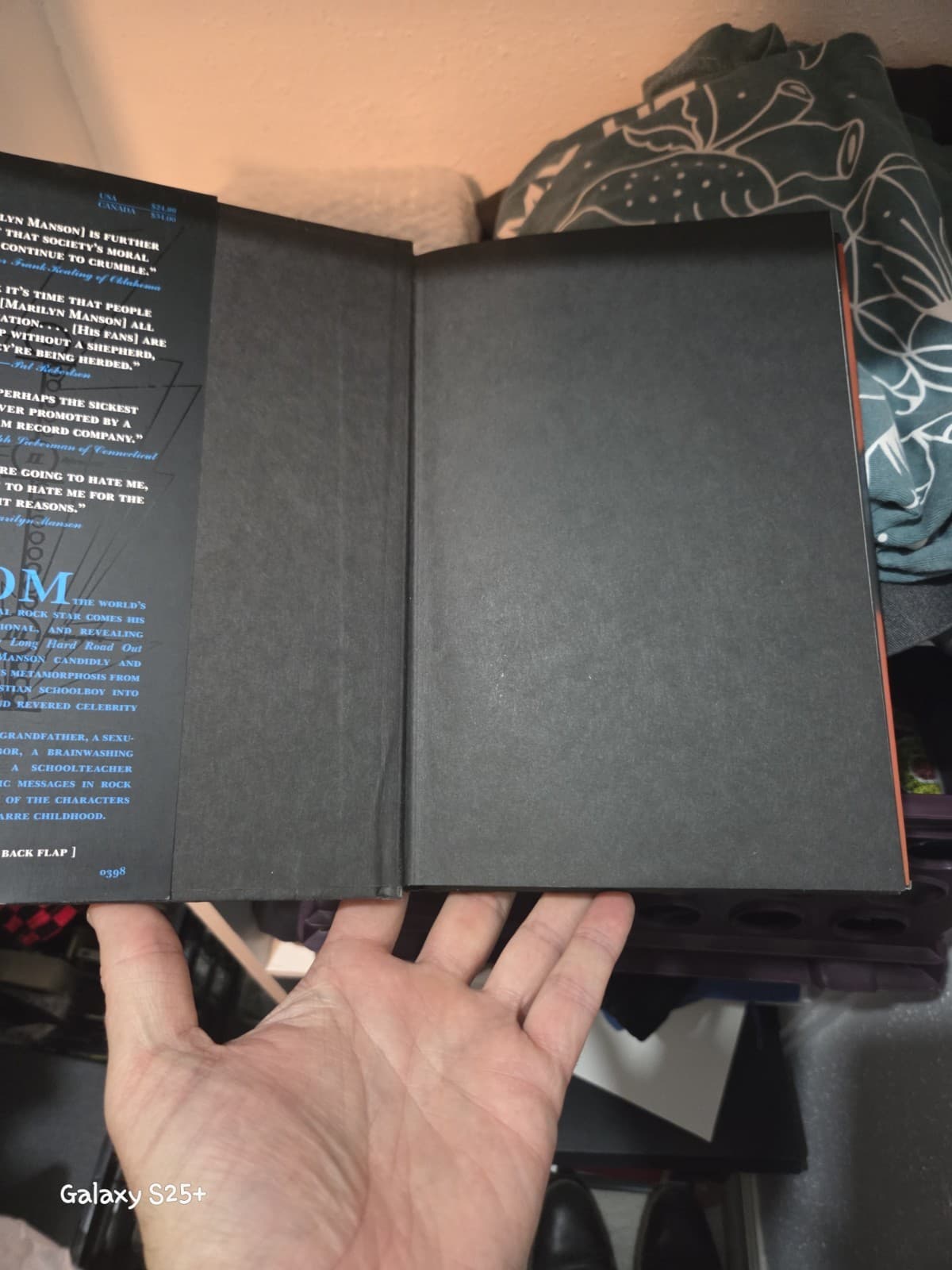 Signed Marilyn Manson Autobiography Book 1998 1st Edition Full Signature 🔥  5