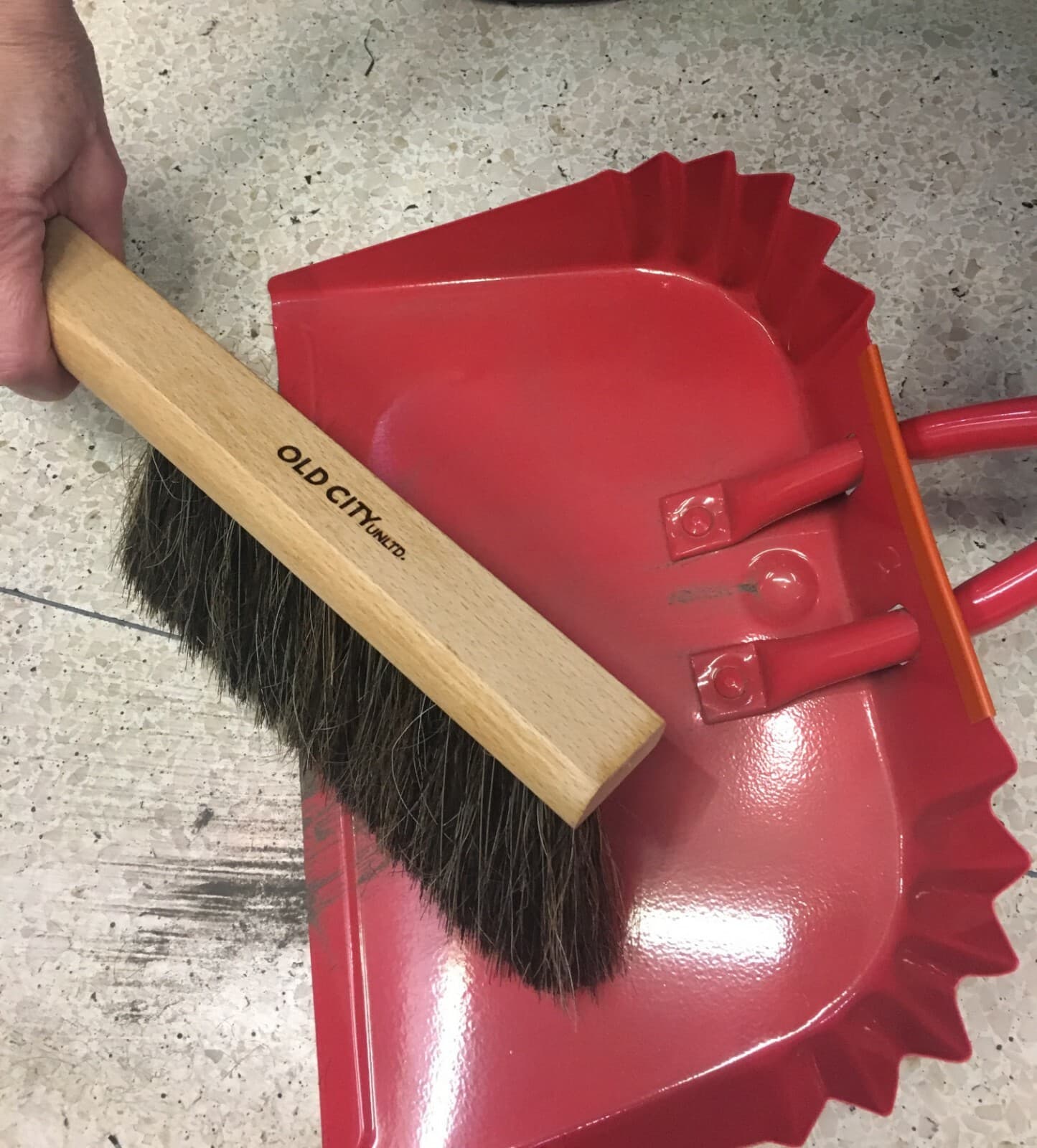 Dustpan,Woodworking Bench Brush-USA Horsehair, FirePlace Brush, Shop, Counter 4