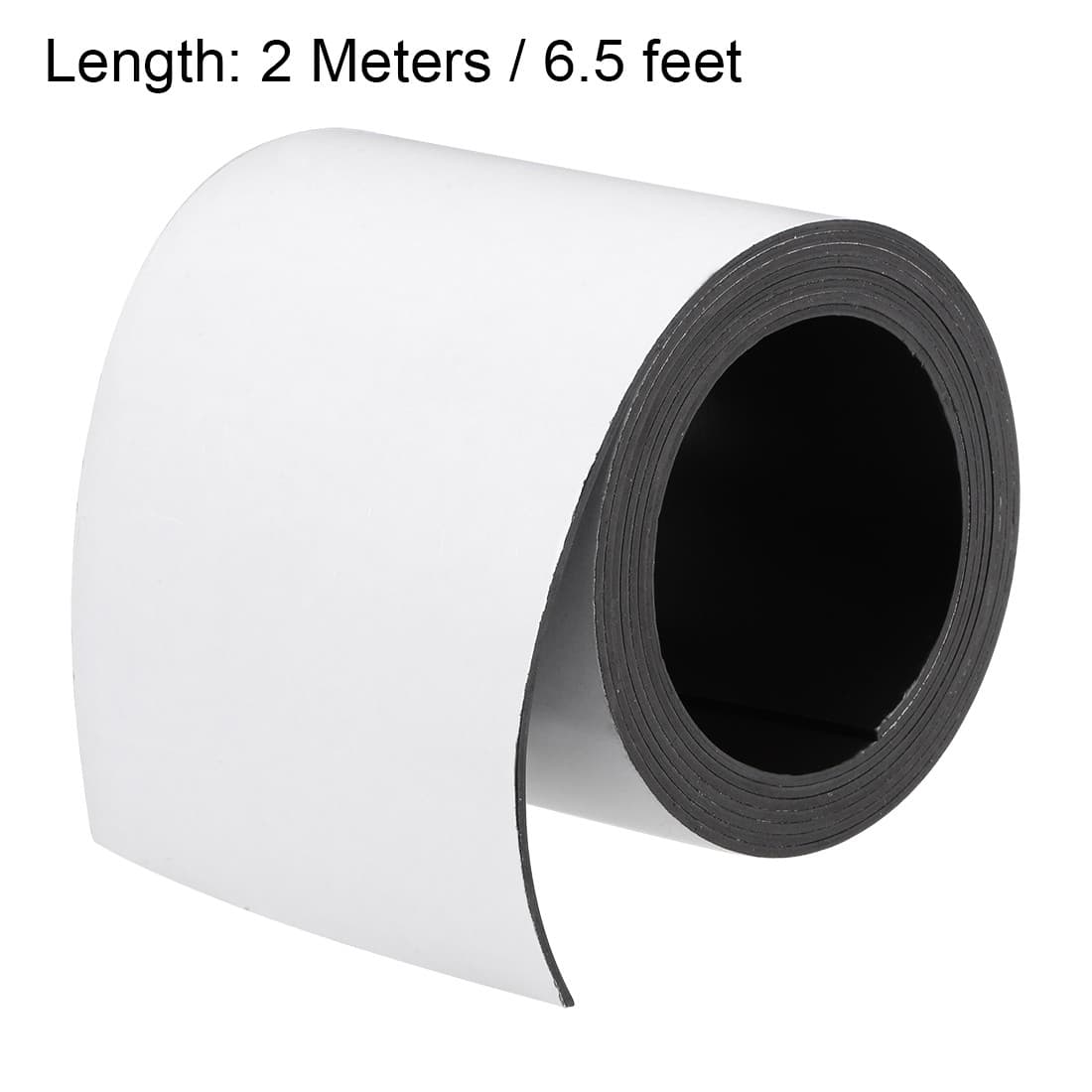Dry Erase Magnetic Strip 4" x 6.5 Ft Magnetic Tape 2