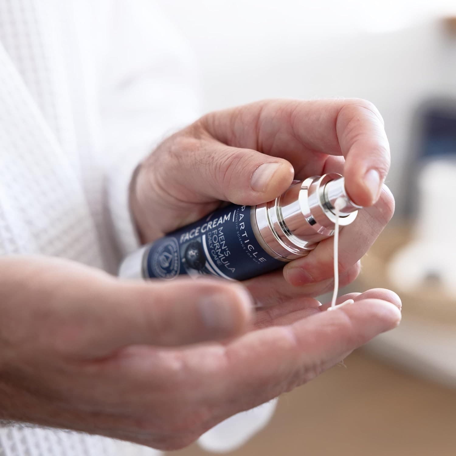 Particle Face Cream For Men 6 In 1 Anti Aging Cream Fights Eye Bags Dark Spots🔥 5