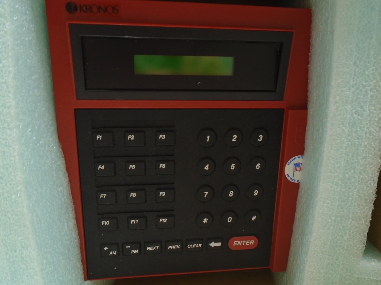 *NEW* KRONOS 460F SERIES 400 TIMEKEEPER TIME CLOCK  TERMINAL 120/230VAC 2