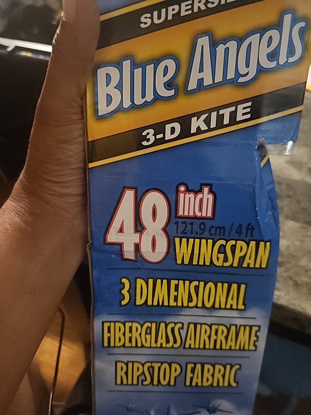 Blue Angles 48inc Wingspan 3D Ripstop Fabric 2