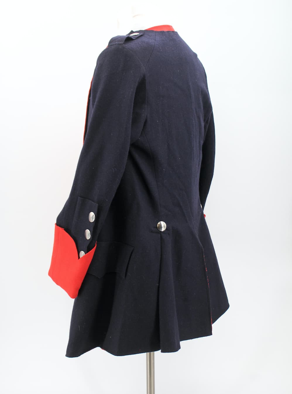 French & Indian War Blue & Red Regimental Coat Size 46 / XL 5