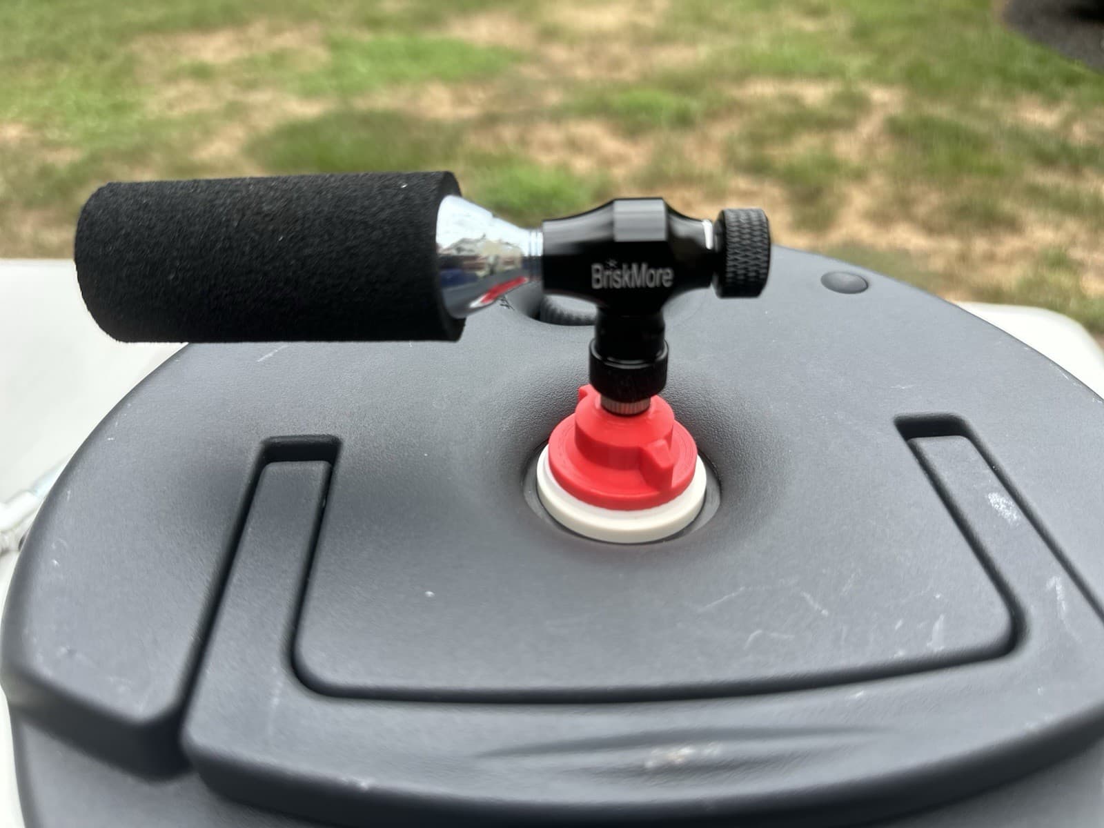 Fizzy Fitting  - Add CO2 Carbonation to the Pinter 3 Hopper Port - Turnkey Kit! 2