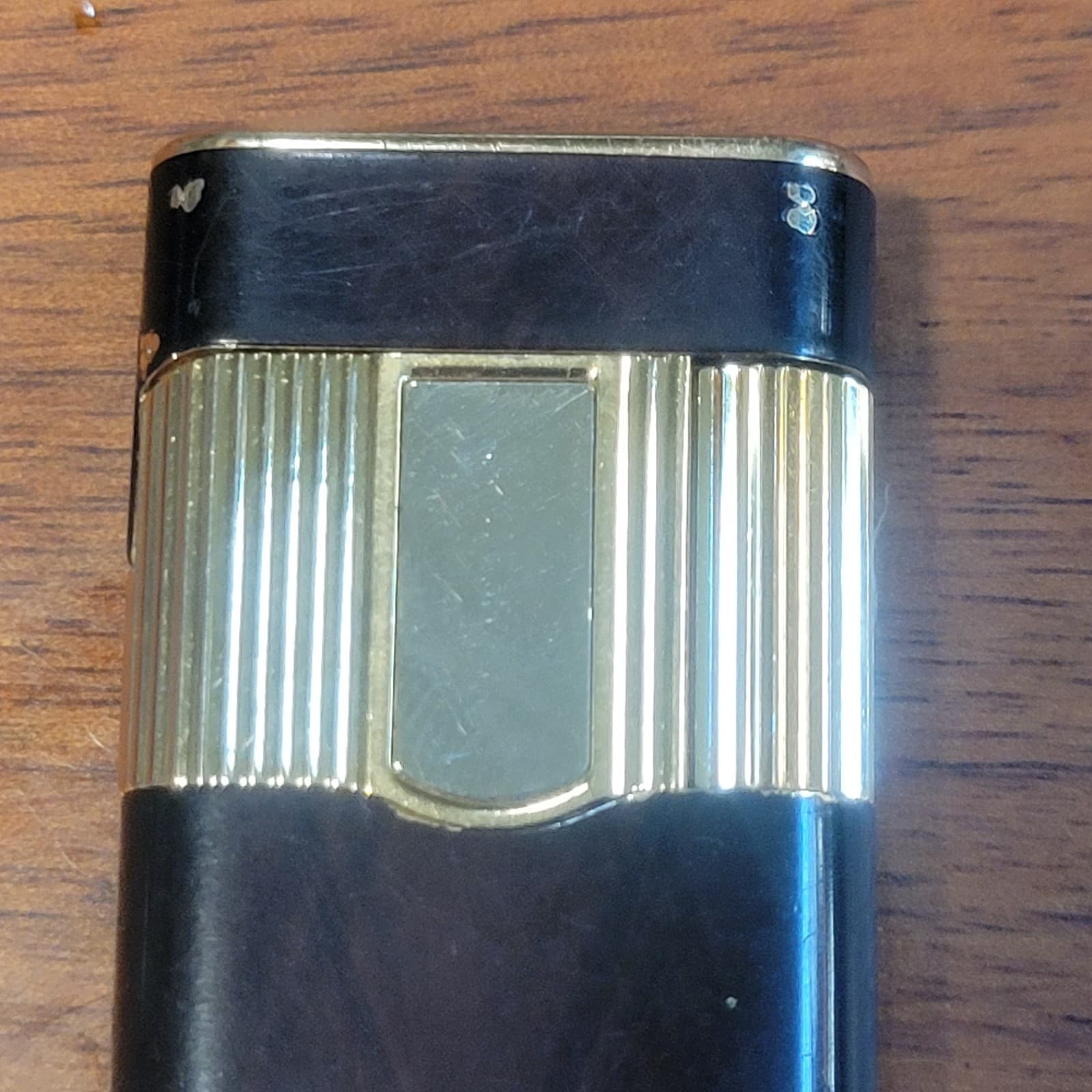 Vintage Colibri Spin Lighter Japan Vintage Collectible Gold Untested 2