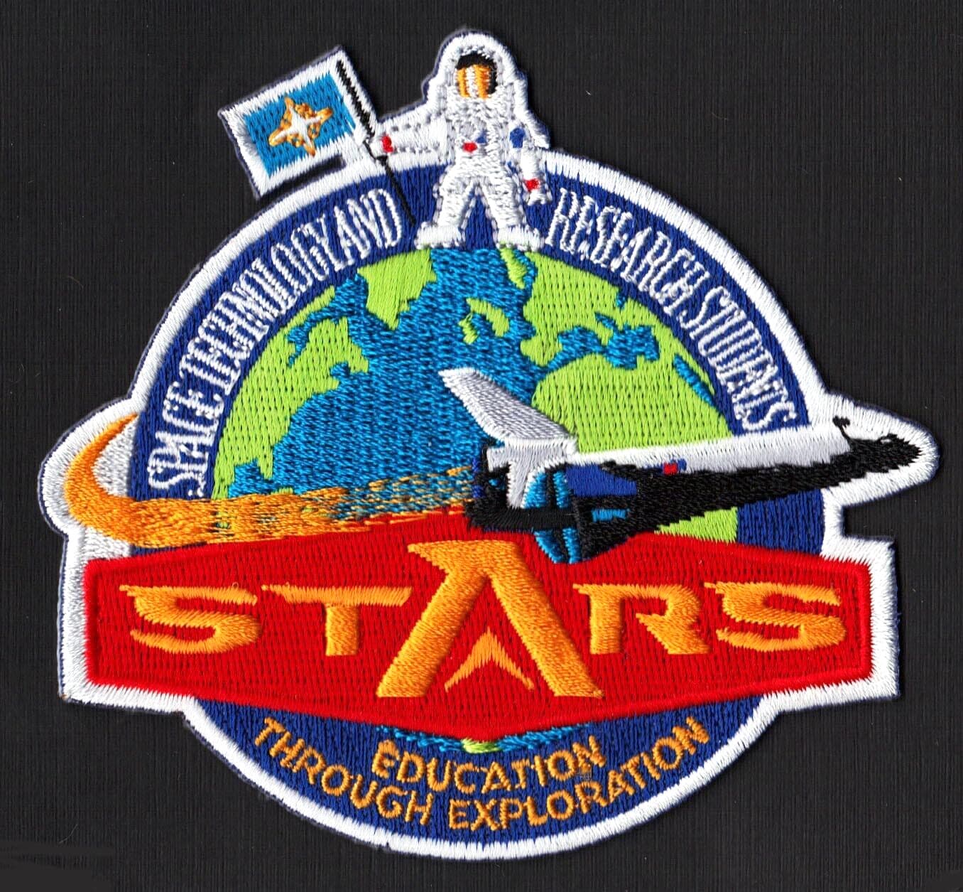STARS - SPACE TECHNOLOGY AND RESEARCH STUDENTS - NASA STS - SPACE SHUTTLE PATCH