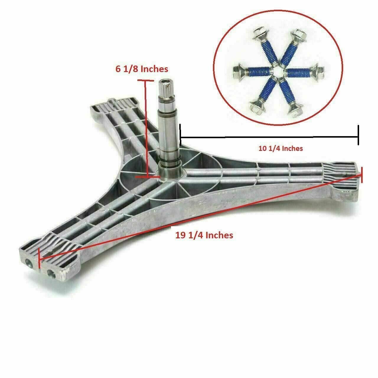 DC97-15491A Washer Drum Shaft Assembly Compatible With Samsung Washer