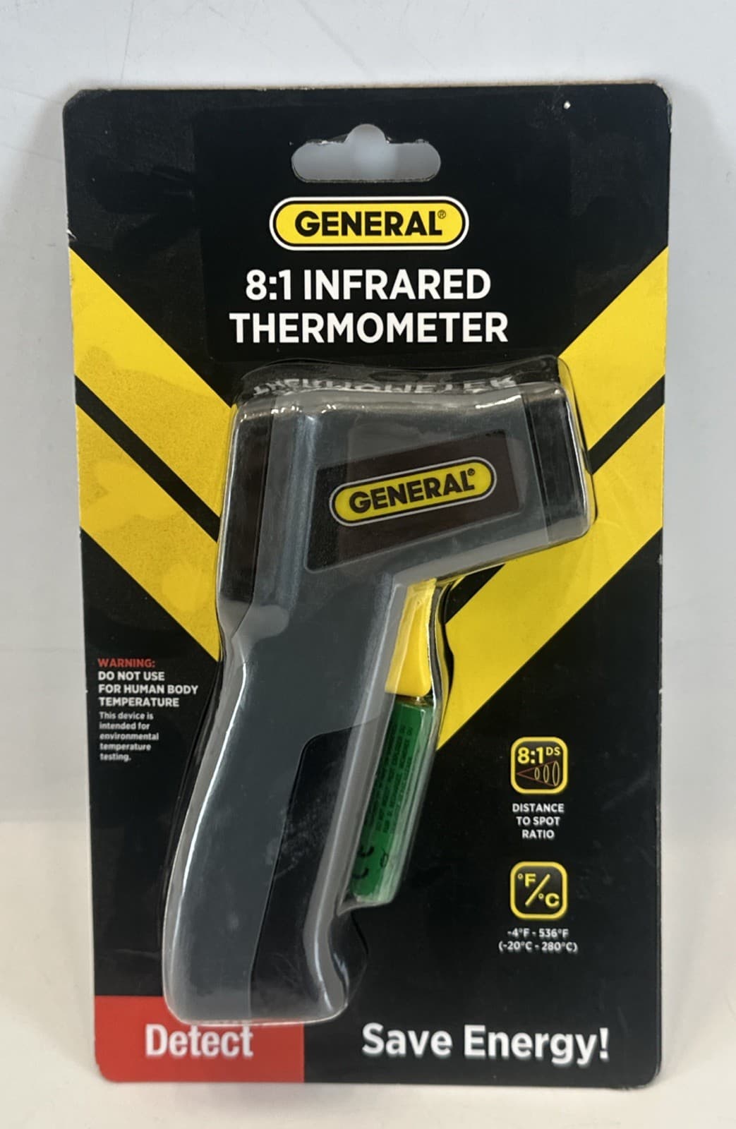 General Tools Mini Non-Contact Laser Infrared Thermometer Temperature Gun