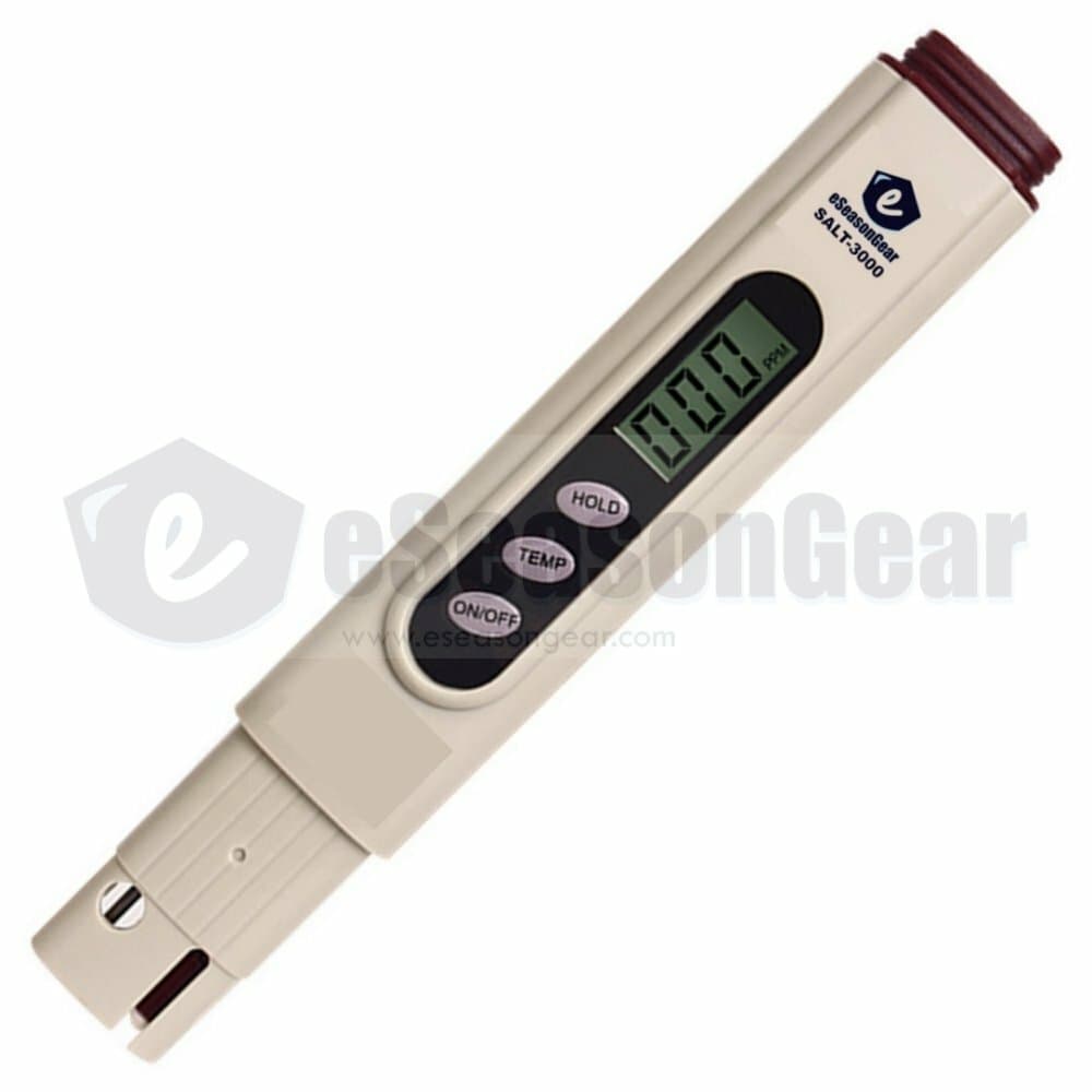 Salt Meter SALT-3000 Pool & Koi Pond Salinity Tester, Calibrated @ 3000 ppm NaCl