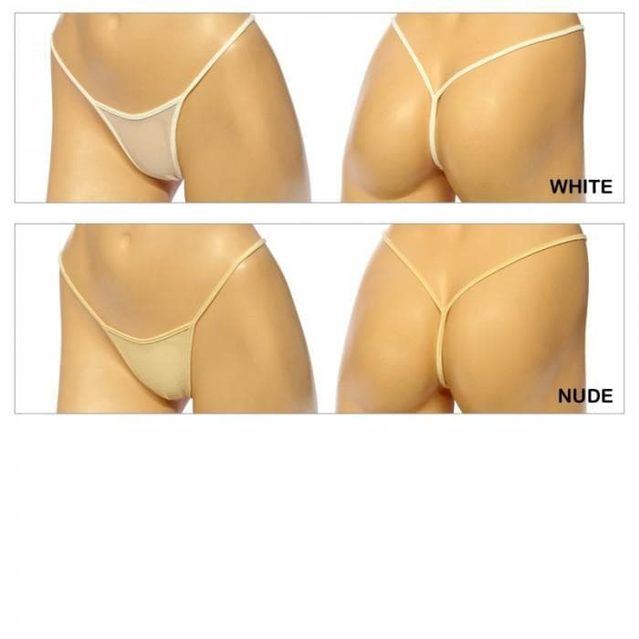 Exotic,  String Side Front Coverage Mesh G-String. Thong. (GM-1) 5