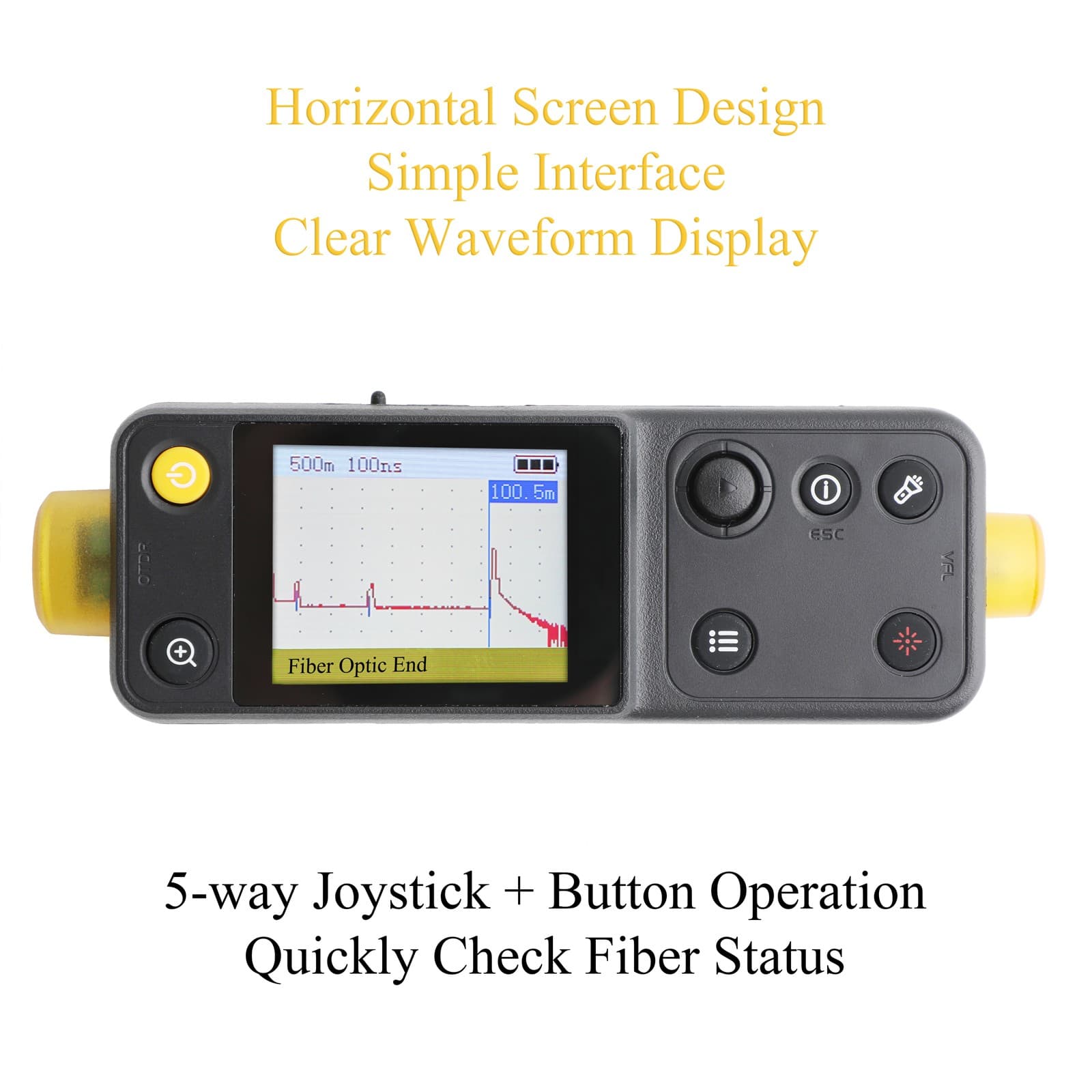 Visual Fault Locator Red Light 10mW 20KM Fiber Optic Breakpoint Fault Tester 2