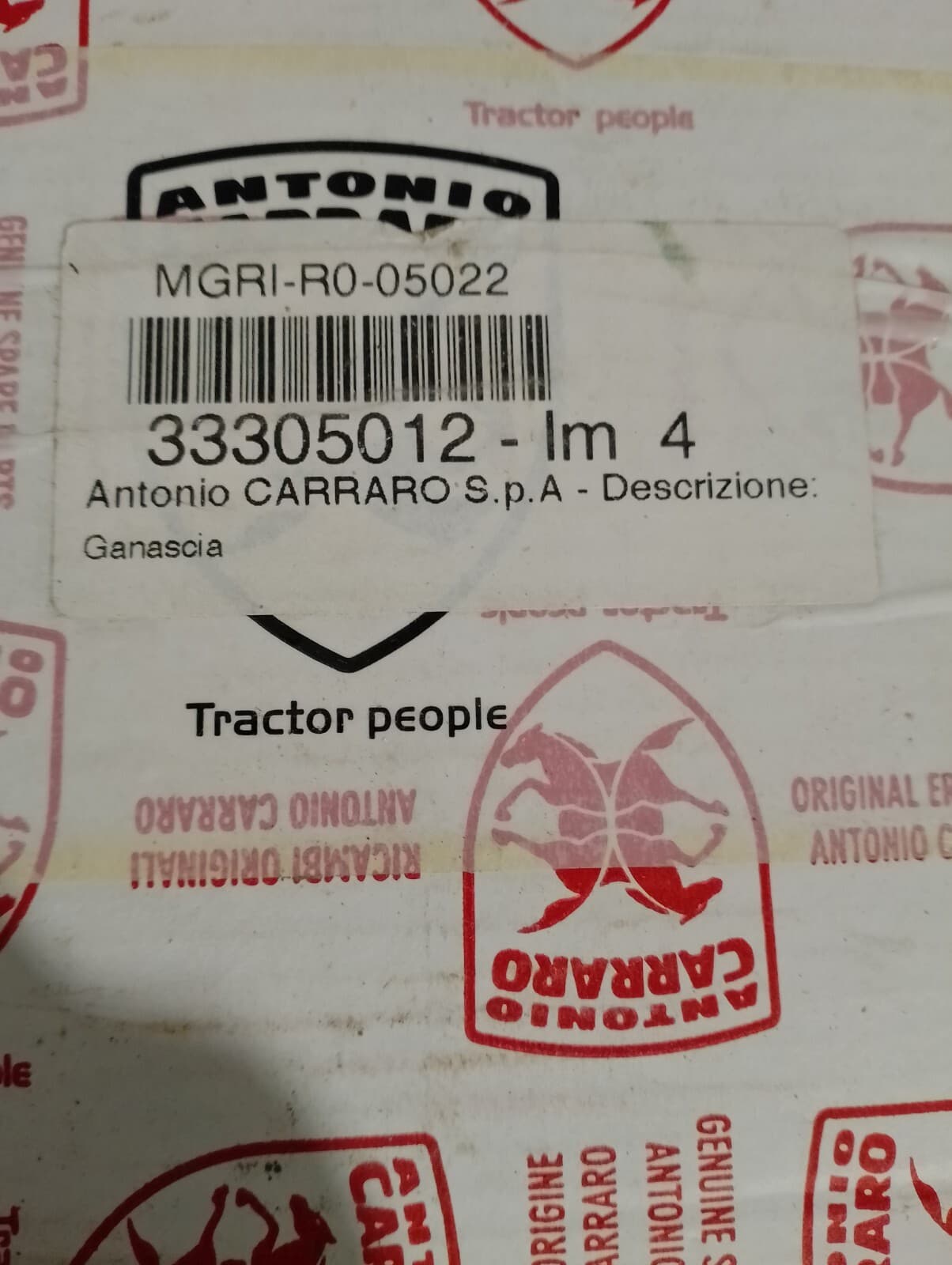 Complete Hooks for Original Antonio Carraro Tractors 4