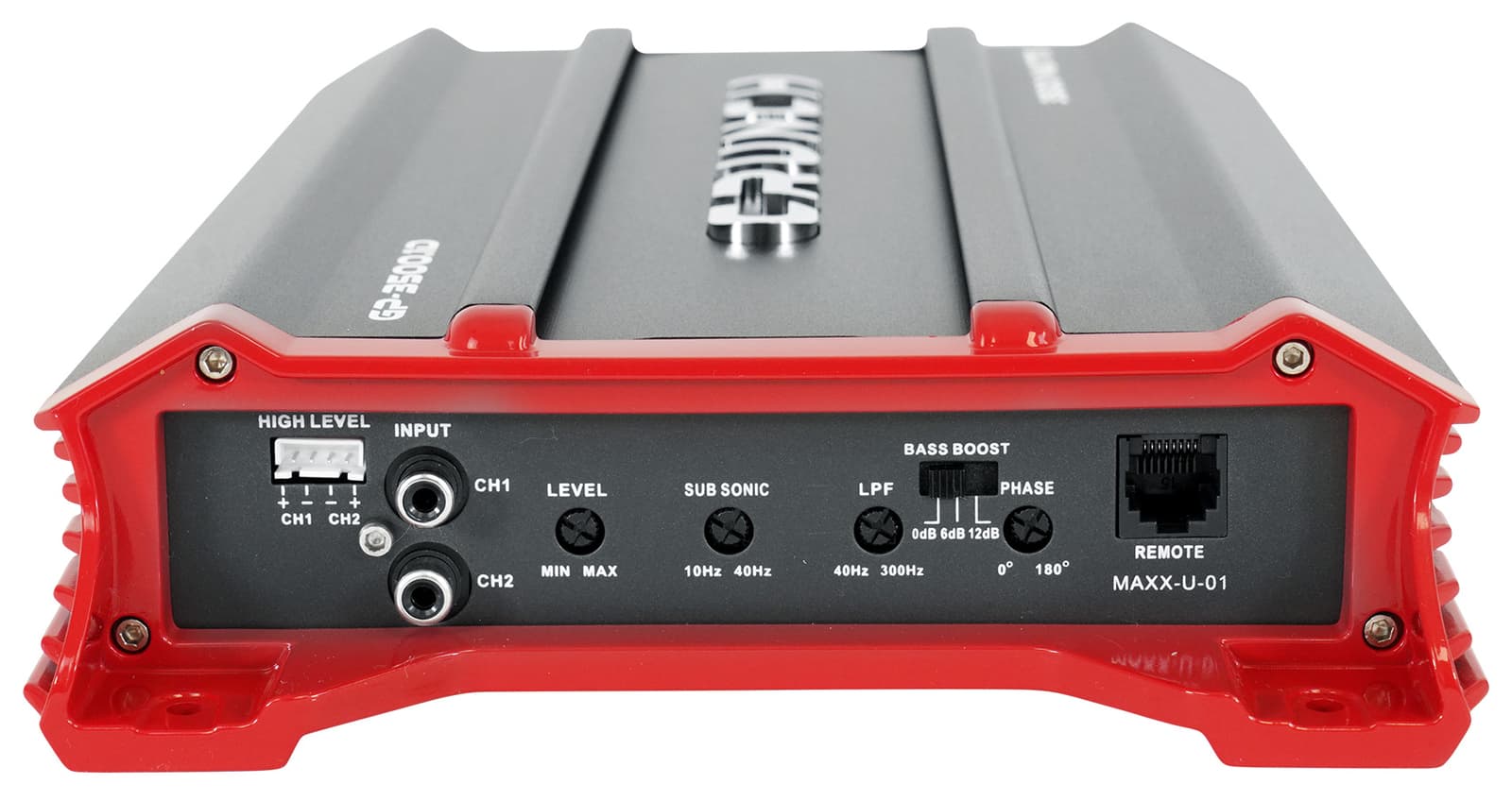 Crunch GP-3500.1D 3500 Watt @ 1 Ohm Mono Car Amplifier Audio Amp Class D 6