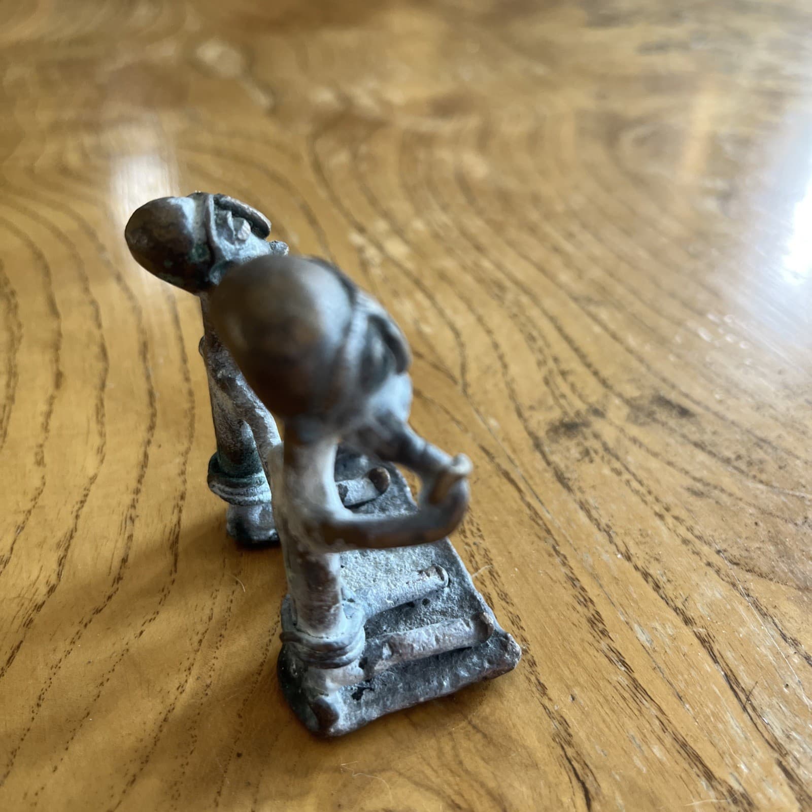 BRASS AFRICAN ASHANTI AKAN GOLD WEIGHT 1700-1900 AD Tribal No 32 4