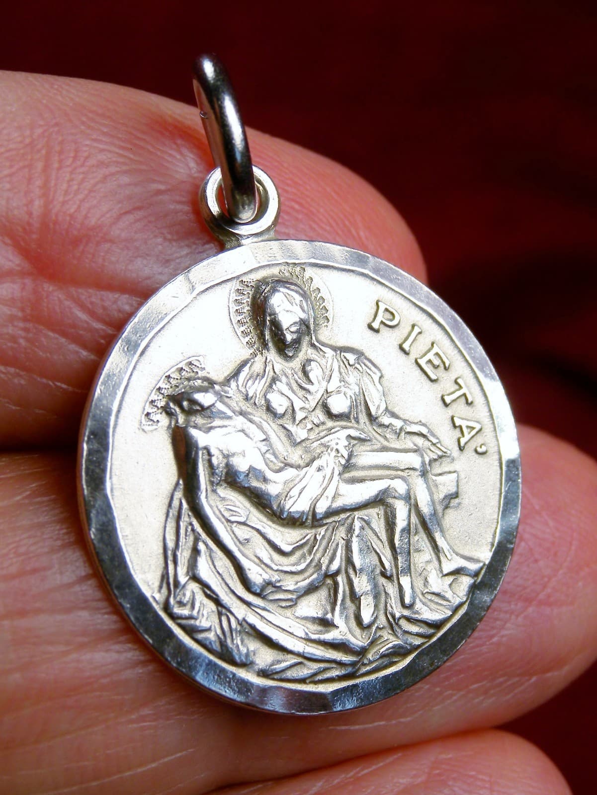 Bertha's RARE 1964-65 Sterling Pieta Vatican Pavilion New York Worlds Fair Medal