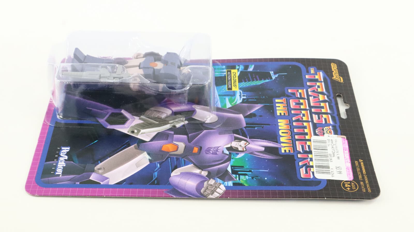 Cyclonus The Transformers Movie Super7 ReAction Action Figure NEW 3