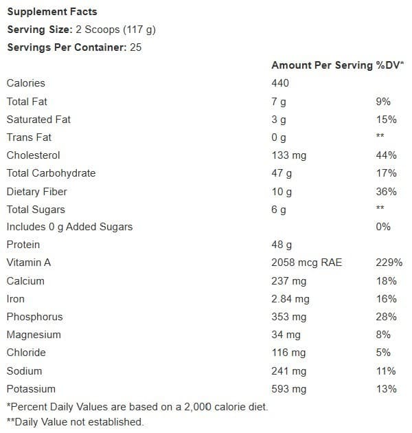 NEW Axe & Sledge Home Made Meal Replacement 6.4lbs Double Chocolate Brownie 4
