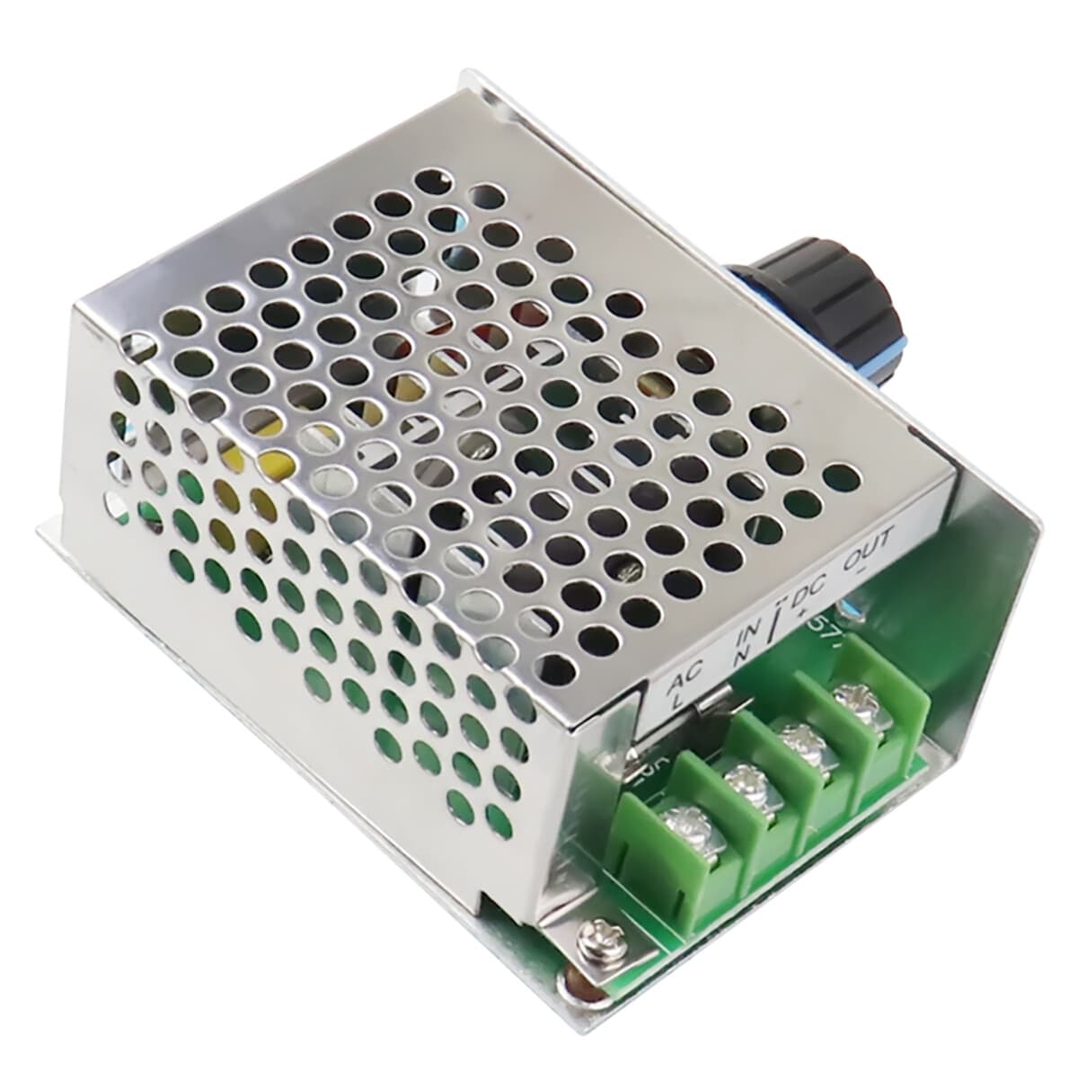 AC 110V 220V to DC 10-220V SCR Motor Speed Controller Voltage Regulator Dimmer 2