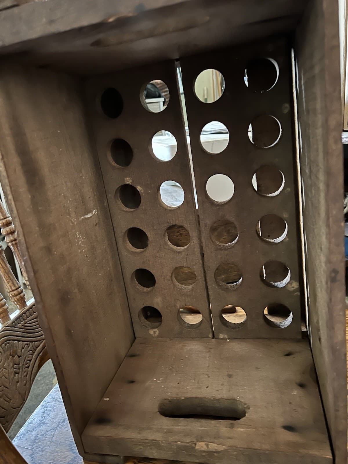 Coca-Cola  Antique 1880s-early 1900s RARE Wood Crate for Straight Sided bottles 3