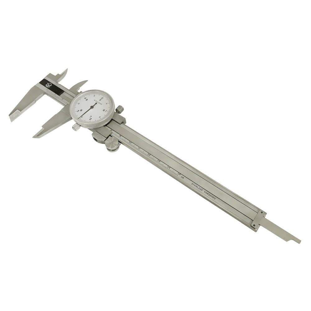 150mm/0.05mm Precision Hardened Stainless Steel Metric Dial Caliper 4