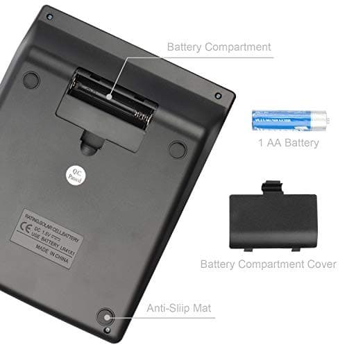 Large Electronic Calculator Counter Solar & Battery Financial Calculator x 1 4
