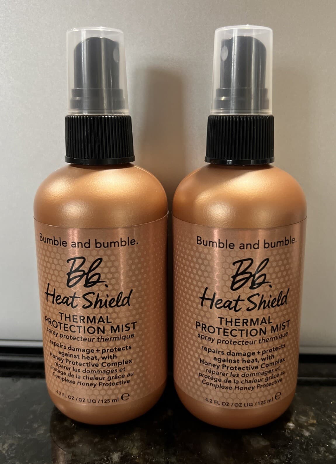 NEW 2X Bumble and Bumble Bb. Heat Shield Thermal Protection Mist4.2oz/125ml each