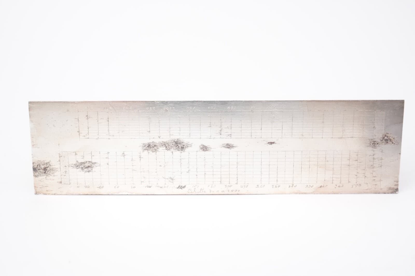 19th century instrument, two brass slide rules, Chalicarne à Eclaron 5