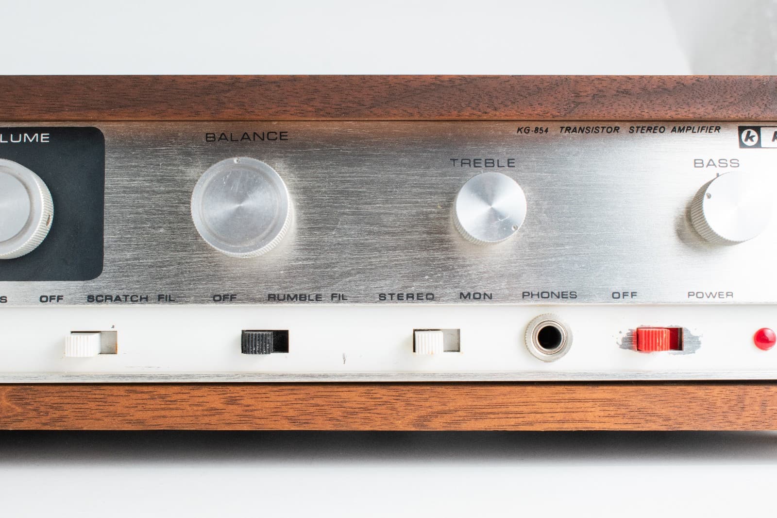 Knight Kit KG-854 54 Watt All-Transistor Stereo Amplifier. For parts. 5