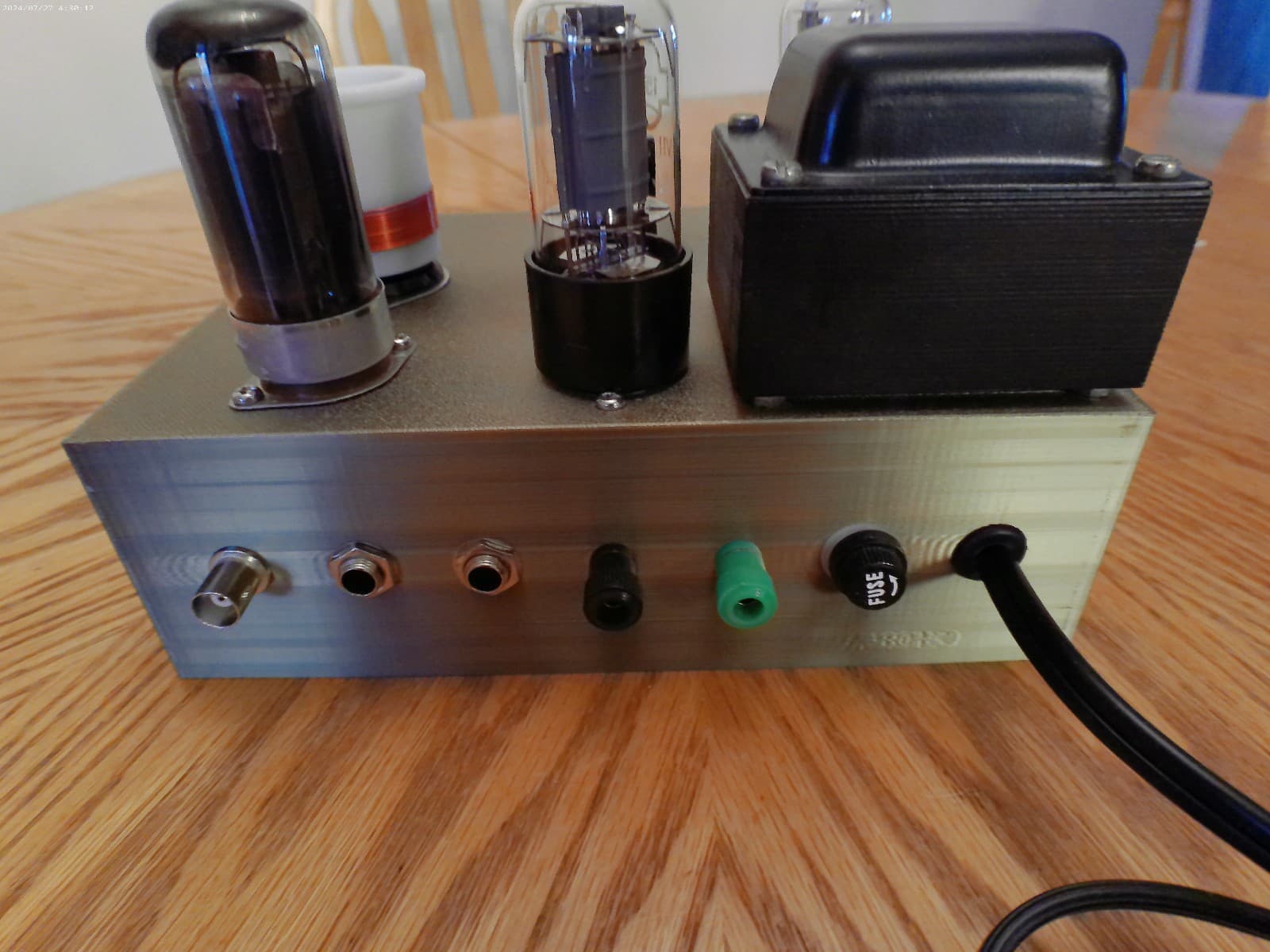 SCHEMATIC ONLY AM/CW Ham Radio Transmitter 80/40 Meter Bands Heising Modulation 3